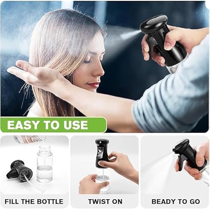 Water Spray for Plants,Fine Fragrance Sprayer for Curly Hair Styling,Cleaning,Misting and Skin Care (Multicolor) - Image 3